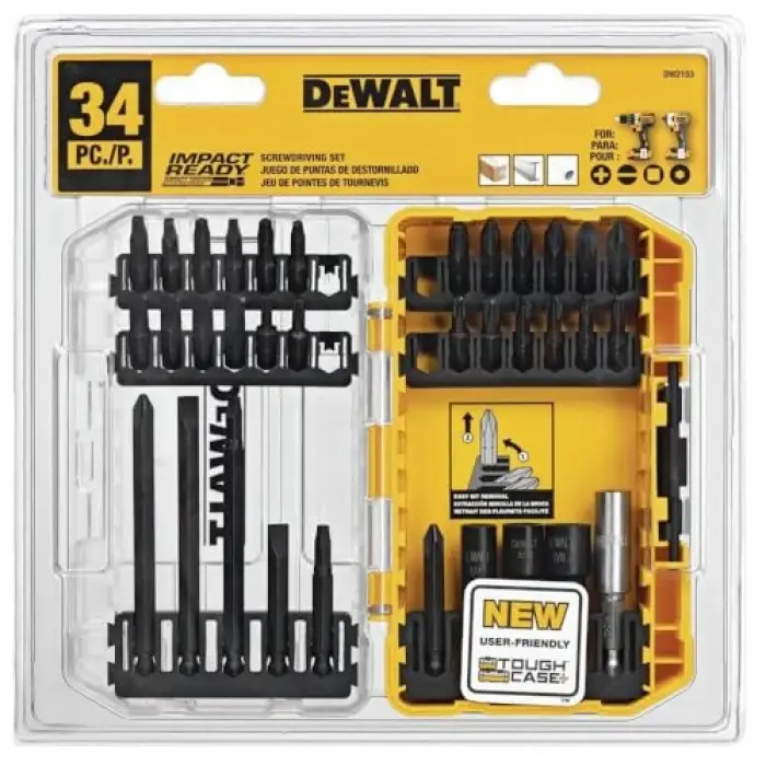 DW2153 IMPACT READY Accessory Set, 34-Piece