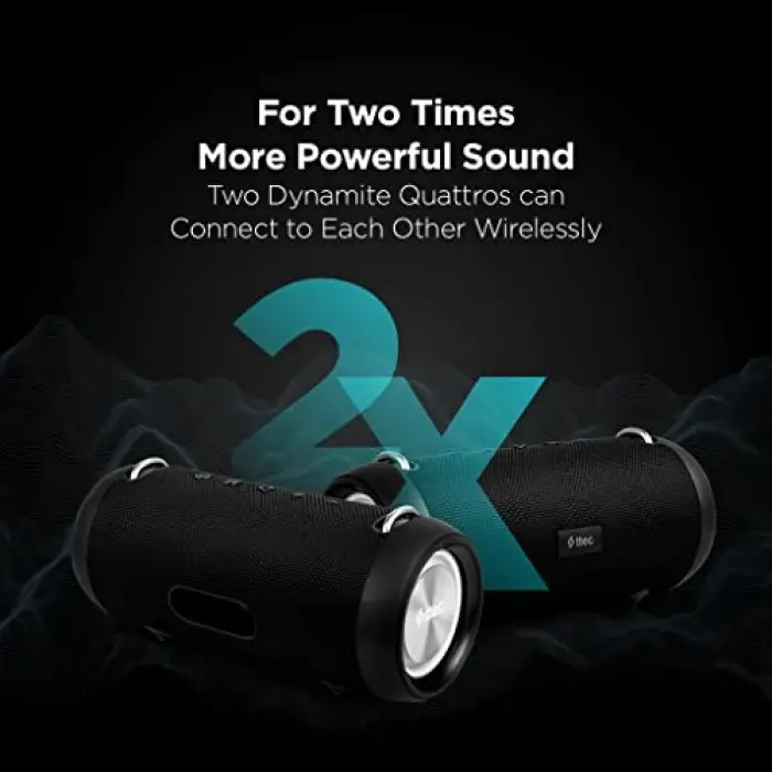Dynamite Quattro 40W HiFi Kablosuz Bluetooth Hoparlör