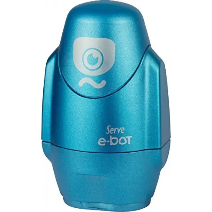 E-Bot Silgili Kalemtiras Metalik Mavi Tekli
