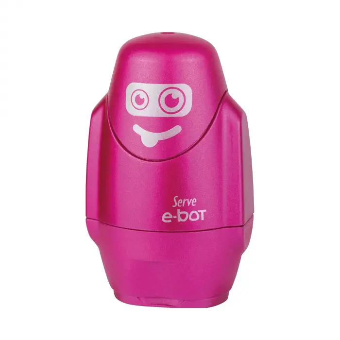 E-Bot Silgili Kalemtiras Metalik Pembe Tekli