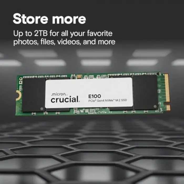 E100 1TB Nvme M.2 Ssd Disk CT1000E100SSD8