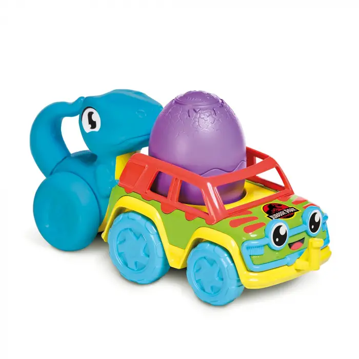 E73251 Chase & Roll Raptors İtmeli Dinozor Oyuncağı, 12 Ay+, Çok Renkli