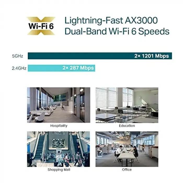 EAP650 AX3000 Mbps WiFi 6 Tavan Tipi Access Point