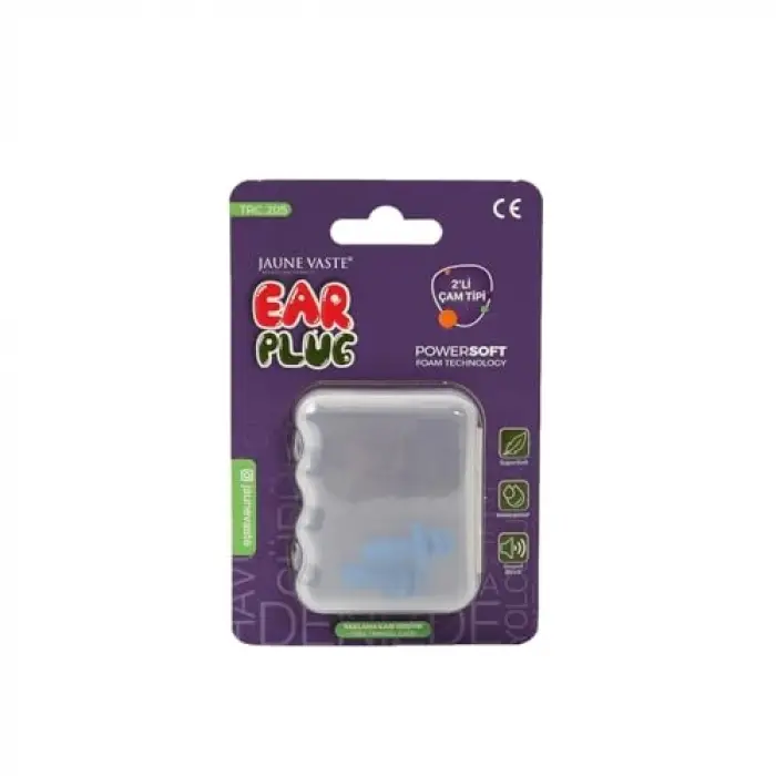 Ear Plug 2li Çam Tipi 2li set