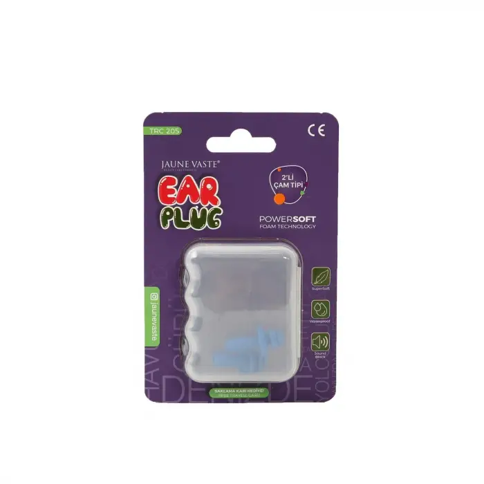Ear Plug 2li Çam Tipi 2li set