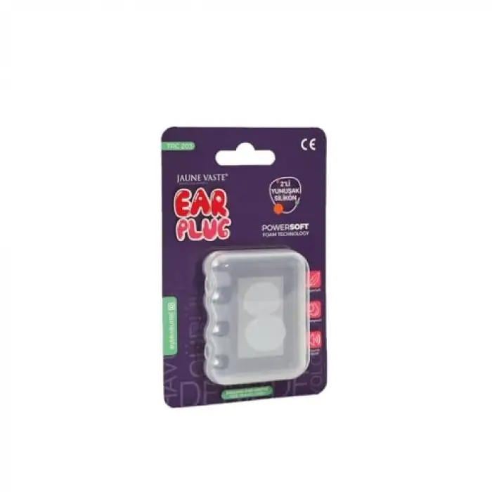 Ear Plug 2li Yumuşak Silikon 2li set