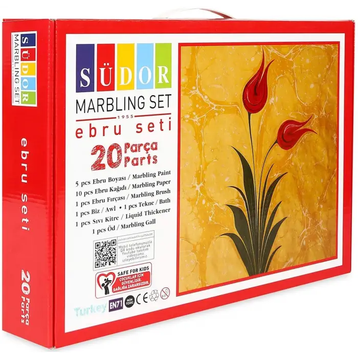 Ebru Boyası Seti, A4