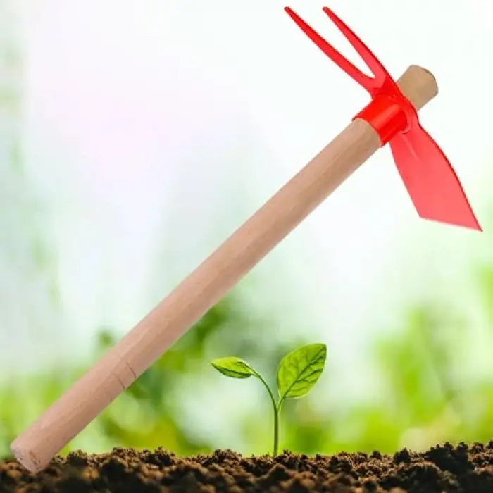 Ec002 Saplı Çatal Çapa Bahçe El Çapası 40 cm
