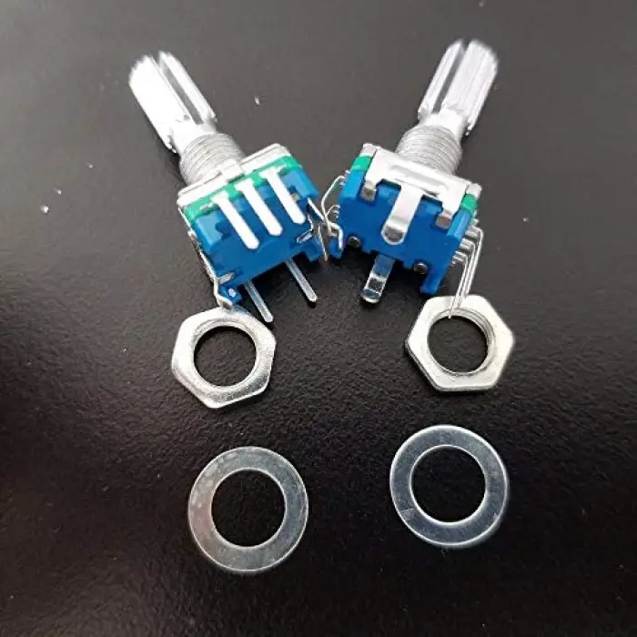 EC11 Rotary Encoder Butonlu 20 Adım 360 Derece 20 Pals Arduino