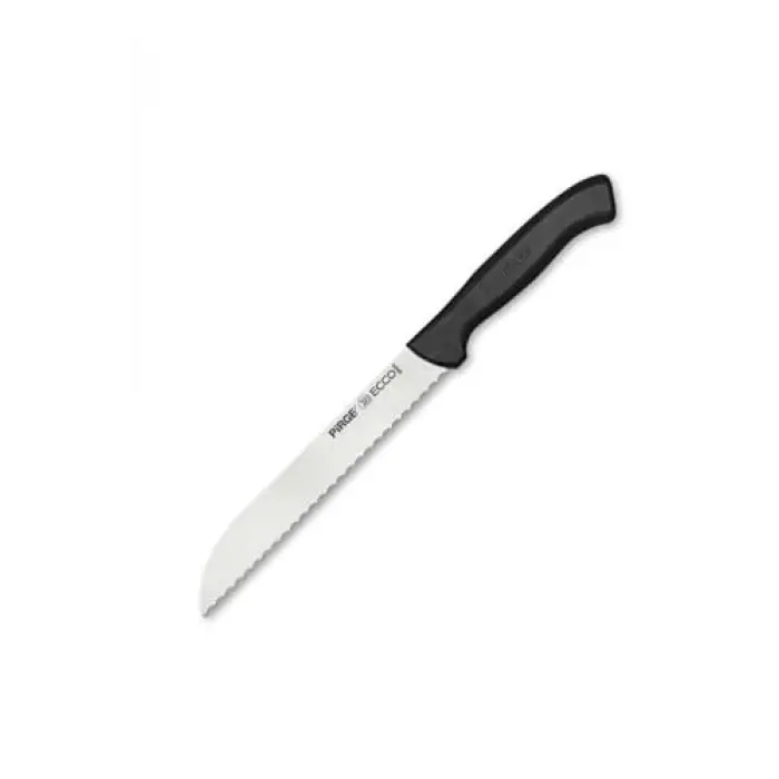 Ecco Ekmek Bıçağı Pro Dişli - Siyah / 17,5 Cm