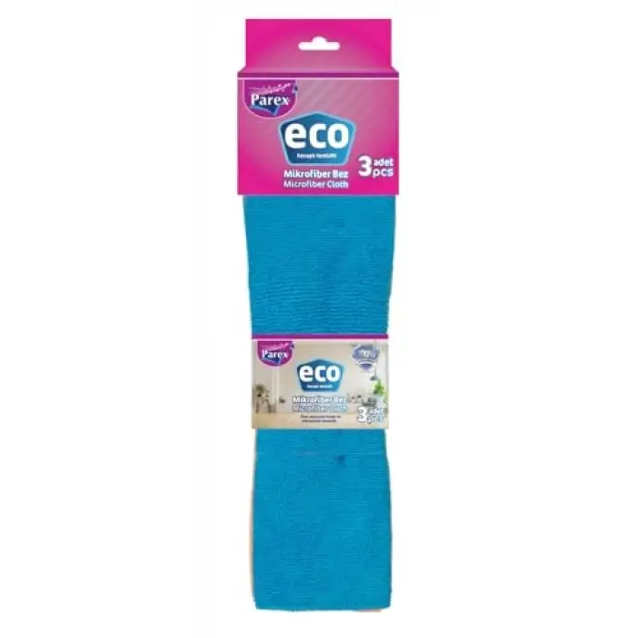 Eco 3’lü Mikrofiber Bez