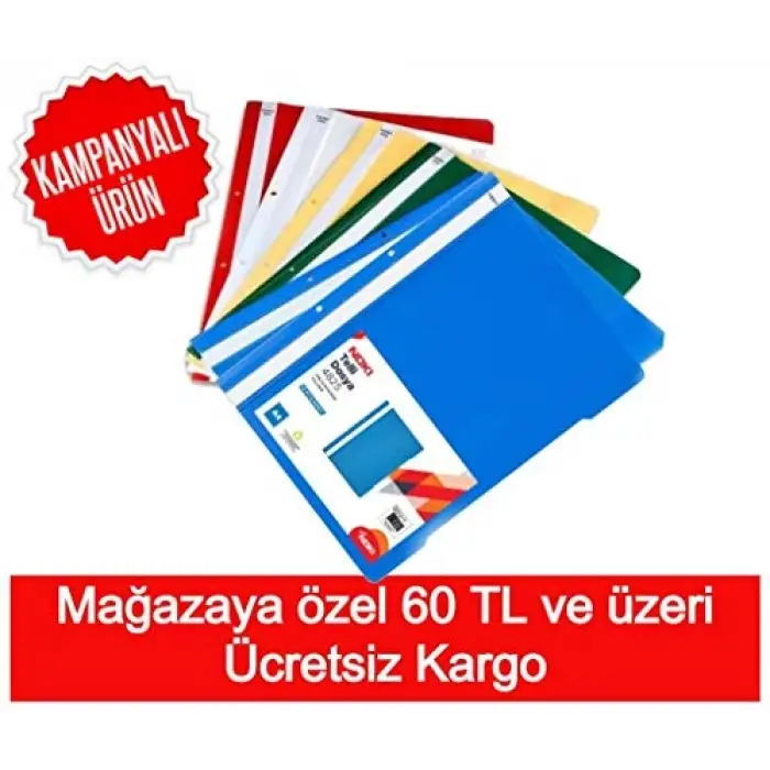 Eco PP Telli Dosya 50li Yeşil