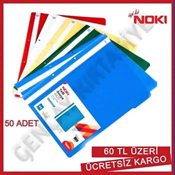 ECO PP TELLİ DOSYA 50 Lİ YEŞİL