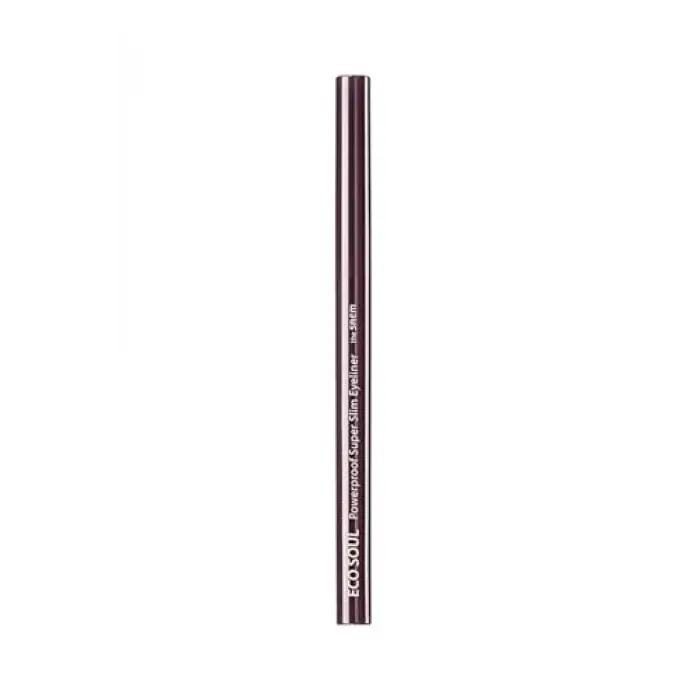 Eco Soul Powerproof Super Slim Eyeliner -Thrill Brown