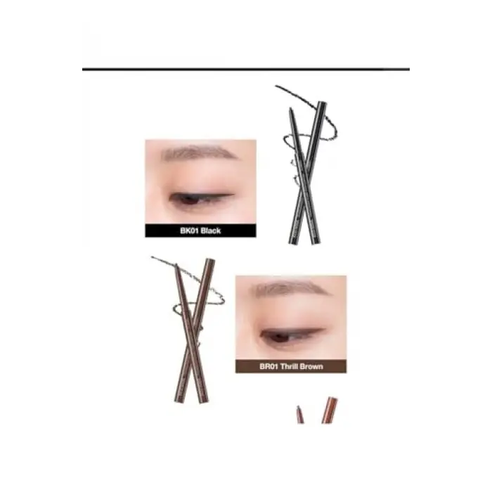 Eco Soul Powerproof Super Slim Eyeliner -Thrill Brown