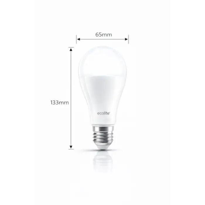 Ecolite Şarjlı LED Acil Durum Ampulü 9W E27 6500K