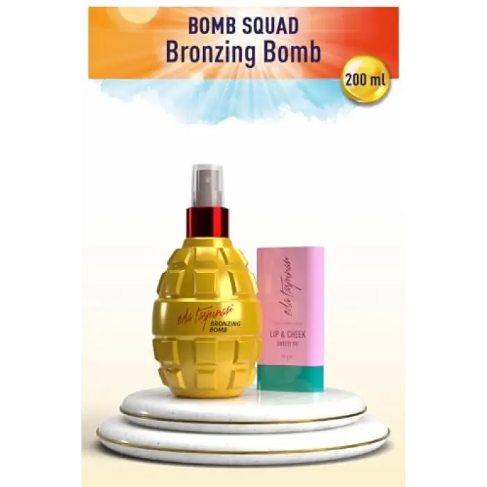Eda Taşpıanr Bronzing Bomb SPF0 200 ml - Sweety Pie MakeUp Stick 2 pack