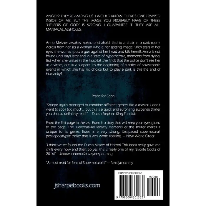 Eden: Will you survive a new plague? - a fast paced post-apocalyptic suspense novel