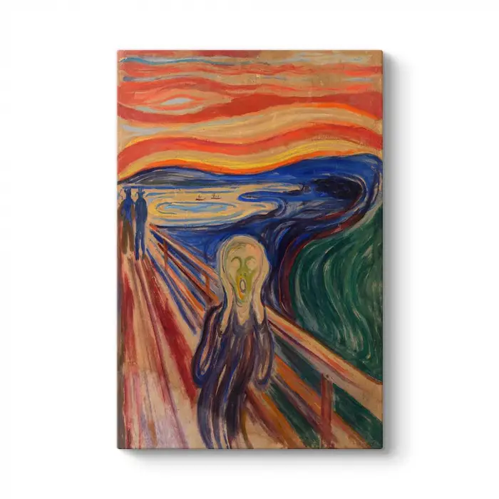 Edvard Munch - The Scream Çığlık Tablosu 100 x 140