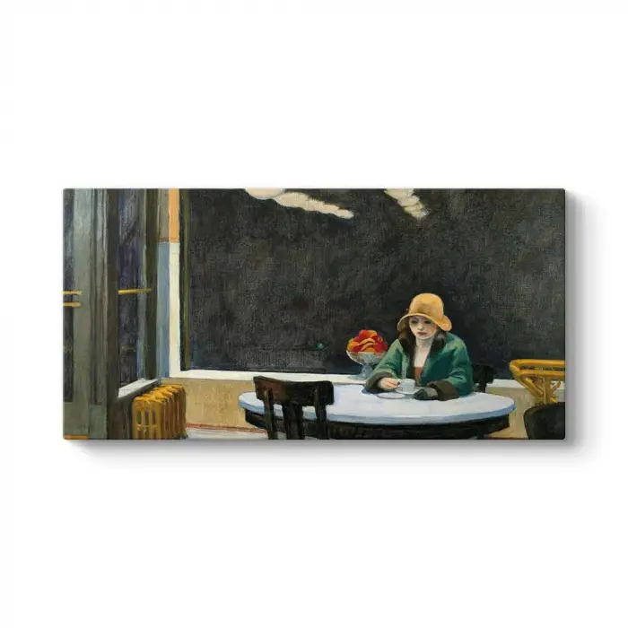 Edward Hopper Automat Tablosu 100 x 50