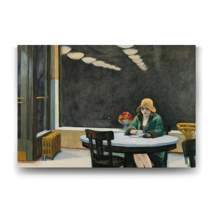 Edward Hopper - Automat Tablosu - 90x60 cm