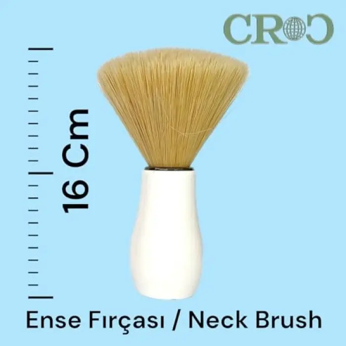 EF001 Plastik Ense Fırçası Beyaz