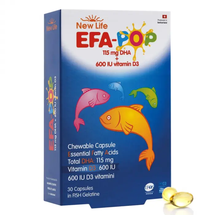 Efa Pop takviyesi, 30 kapsül