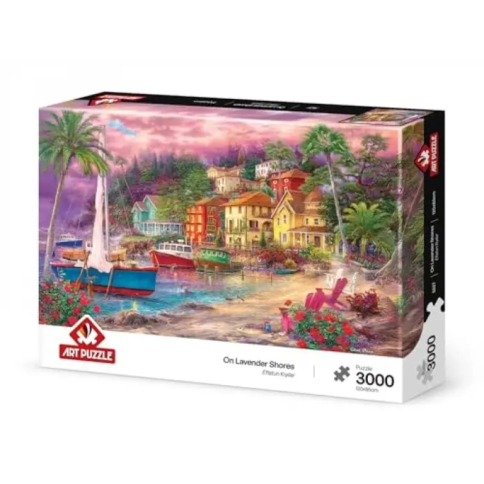 Eflatun Kıyılar 3000 Parça Puzzle