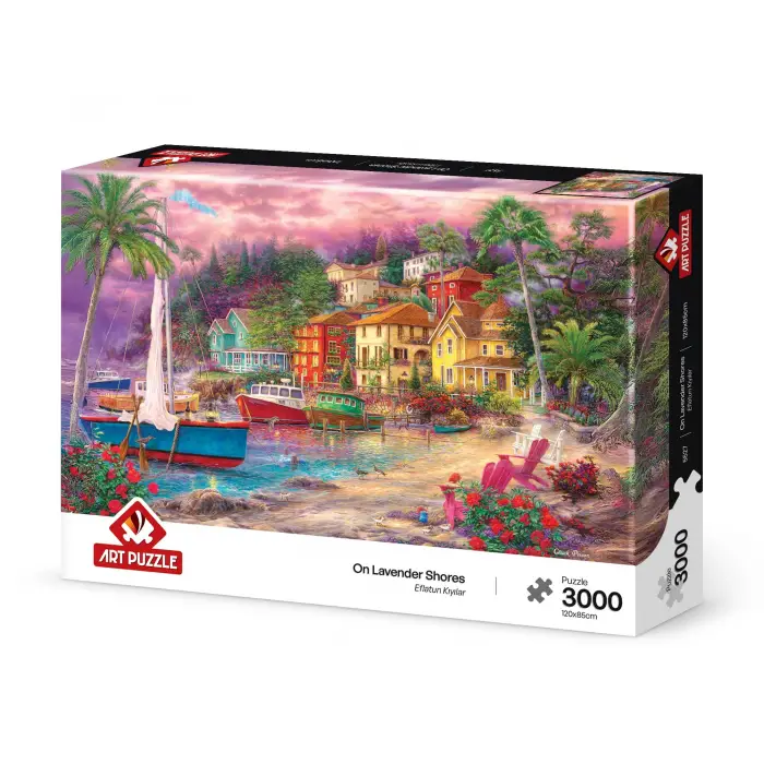 Eflatun Kıyılar 3000 Parça Puzzle