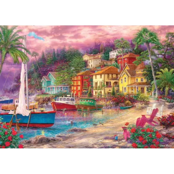 Eflatun Kıyılar 3000 Parça Puzzle