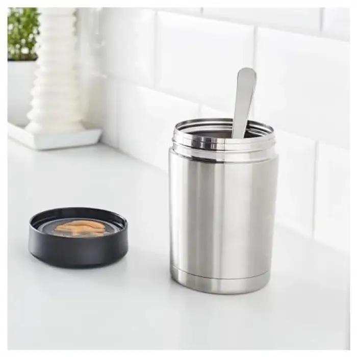 Efterfrågad paslanmaz çelik yemek termosu, 0,5 L