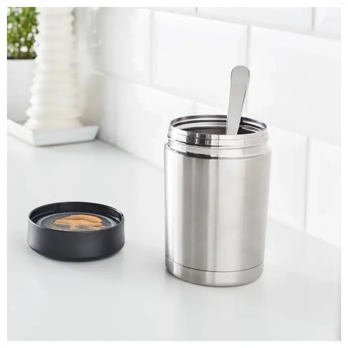 Efterfrågad paslanmaz çelik yemek termosu, 0,5 L