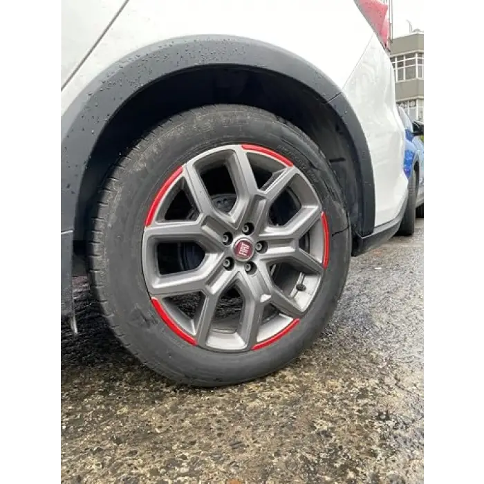 Egea Cross Jant Stickerı, Parlak Kırmızı
