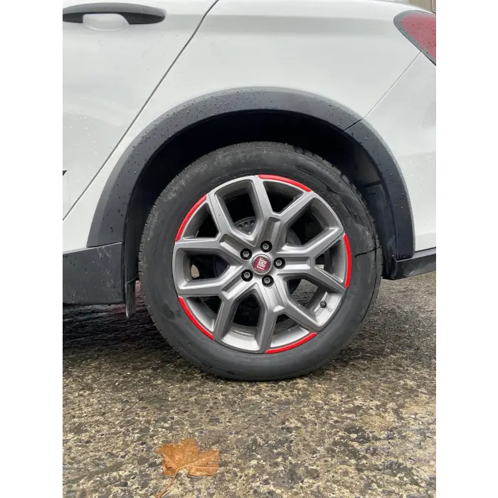 Egea Cross Jant Stickerı, Parlak Kırmızı