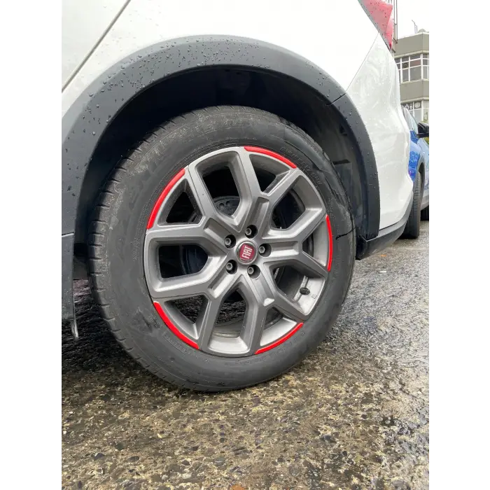 Egea Cross Jant Stickerı, Parlak Kırmızı
