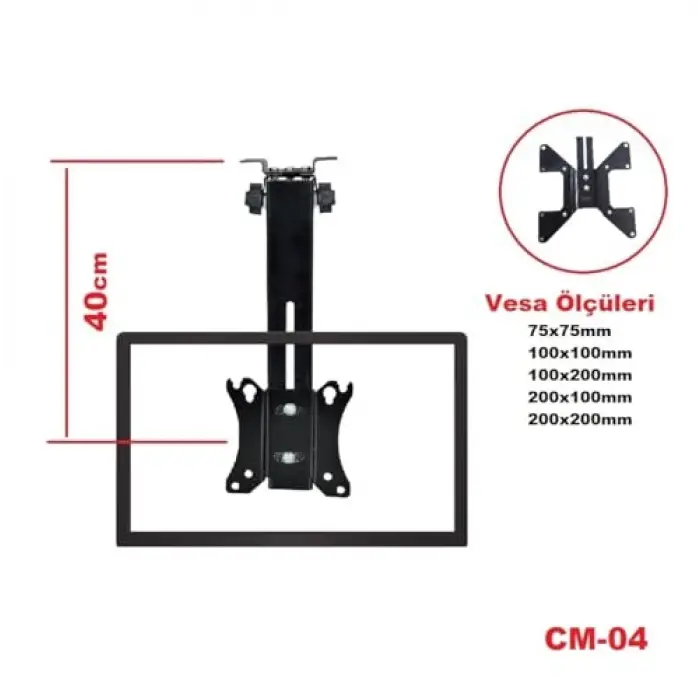 Eğimli Tavan Askı Aparatı (CM-04)