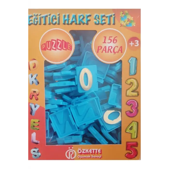 Eğitici Harf Seti 156Pcs