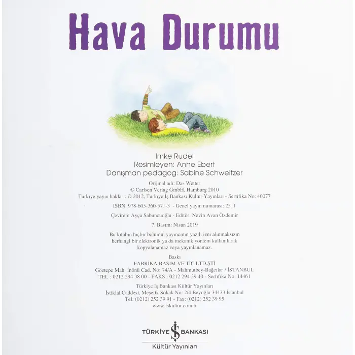 Eğlenceli Bilim, Hava Durumu