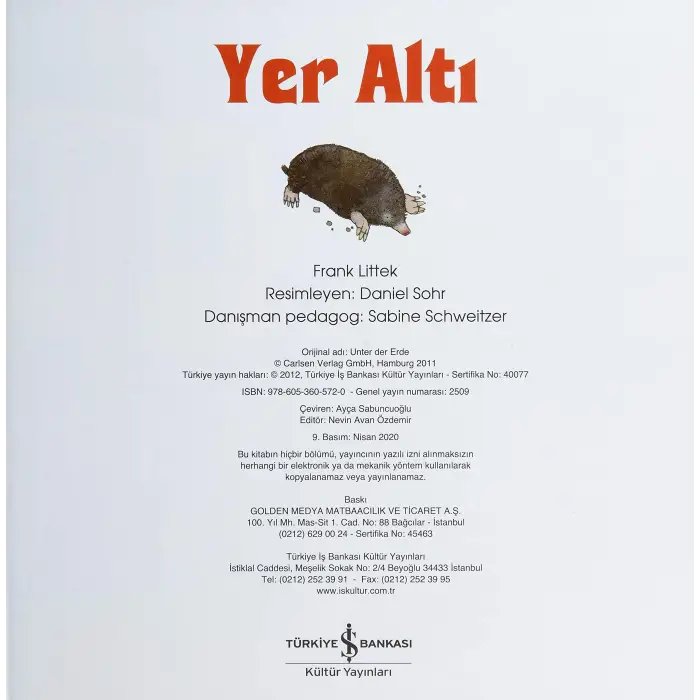 Eğlenceli Bilim: Yer Altı