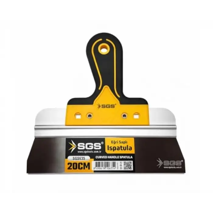 Eğri Saplı Ispatula 20cm