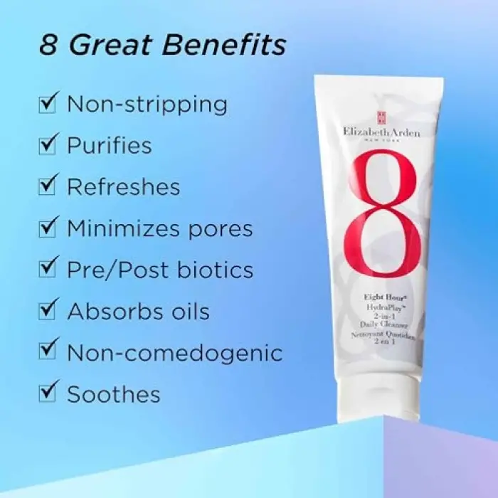 Eight Hour Hydraplay Transforming Texture Cleanser 125 ml