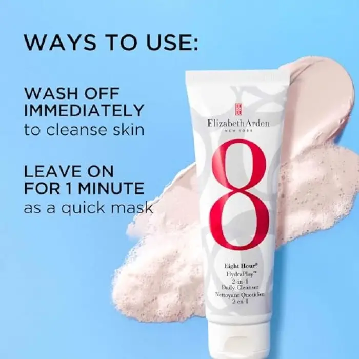 Eight Hour Hydraplay Transforming Texture Cleanser 125 ml