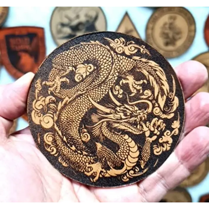 Ejderha deri arma patch
