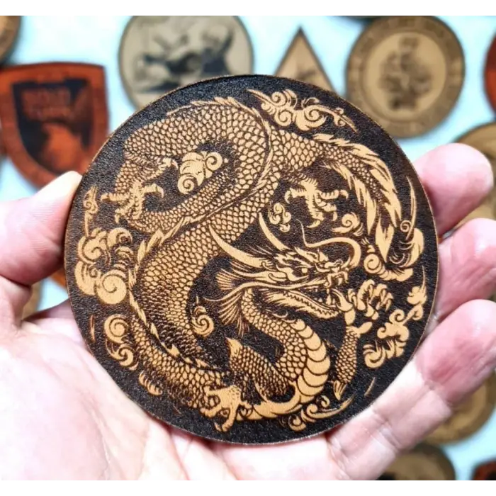 Ejderha deri arma patch