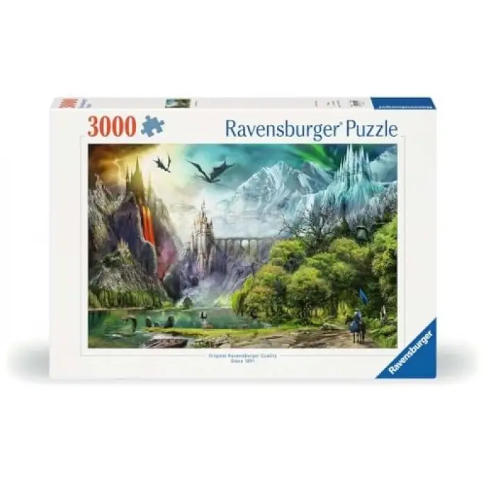 Ejderhaların Hükümdarlığı 3000 Parça Puzzle