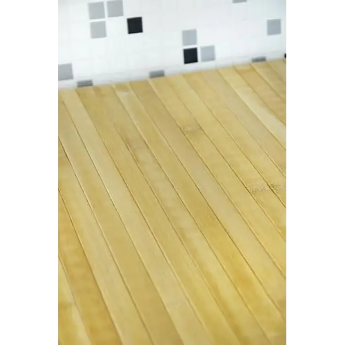 Eko Bath Serisi 50x120 cm Doğal Bambu Banyo Paspası