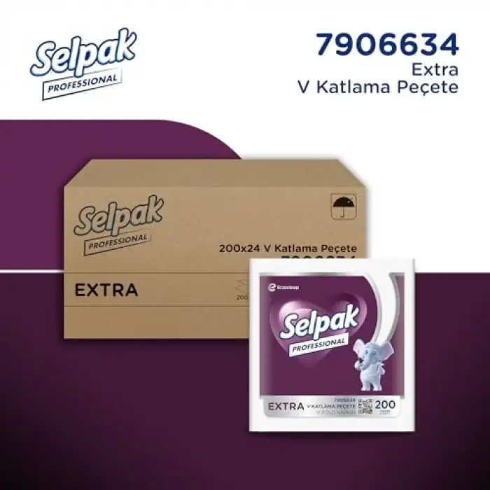 Ekstra 200x24 V Kat. Peçete