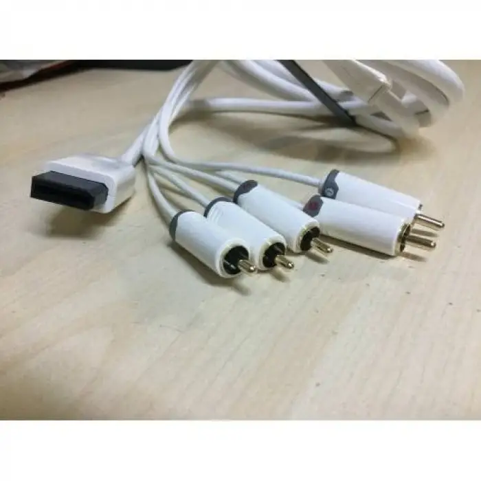 Ekstra Kaliteli 2 Metre Nintendo Wii Component Kablo 5 RCA