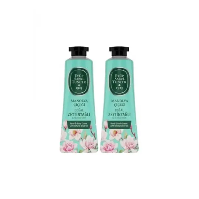 El ve Vücut Kremi Manolya Çiçeği 50 Ml, 2 Adet