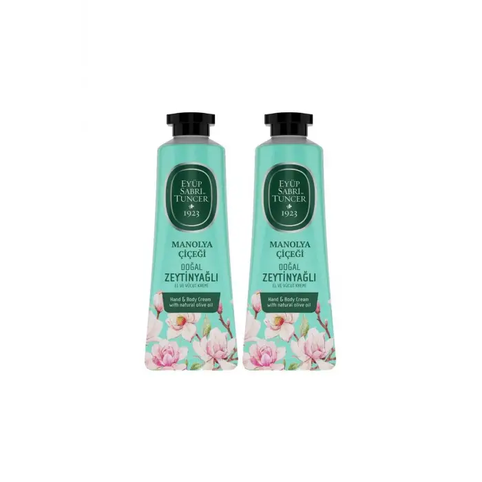 El ve Vücut Kremi Manolya Çiçeği 50 Ml, 2 Adet
